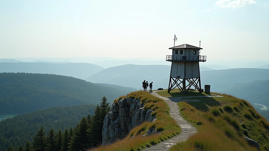 Aukštojo kalno apžvalgos bokšto maršrutas